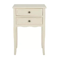 Lori Storage 2-Drawer End Table