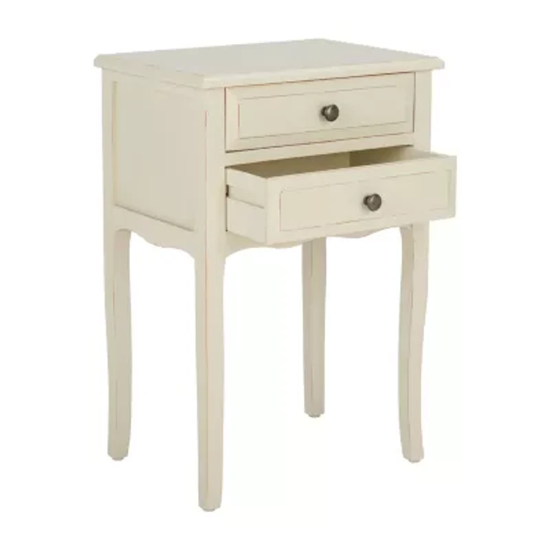 Lori Storage 2-Drawer End Table