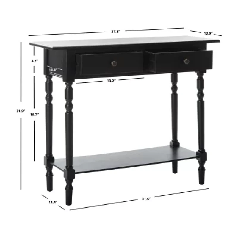 Safavieh Rosemary Storage 2-Drawer Console Table