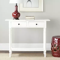 Rosemary Storage 2-Drawer Console Table