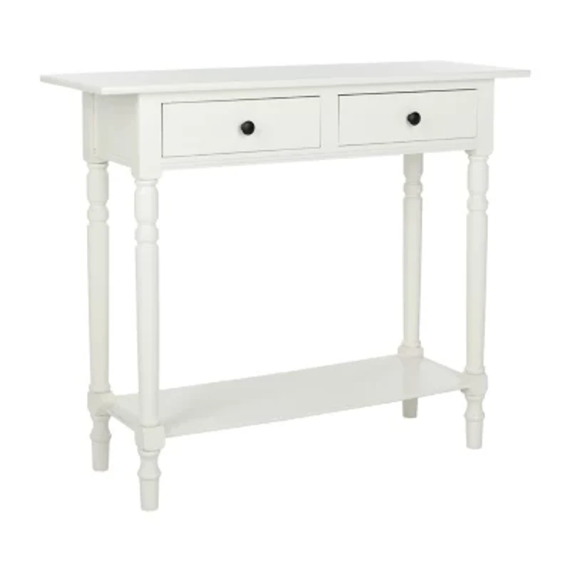 Rosemary Storage 2-Drawer Console Table