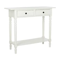 Rosemary Storage 2-Drawer Console Table