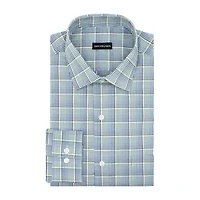 Van Heusen Everyday Defense Stain Shield Mens Regular Fit Stretch Fabric Wrinkle Free Long Sleeve Dress Shirt
