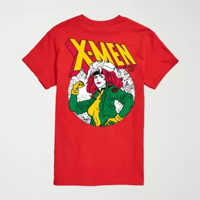 Mens Crew Neck Short Sleeve Regular Fit Marvel Big and Tall Graphic T-Shirt