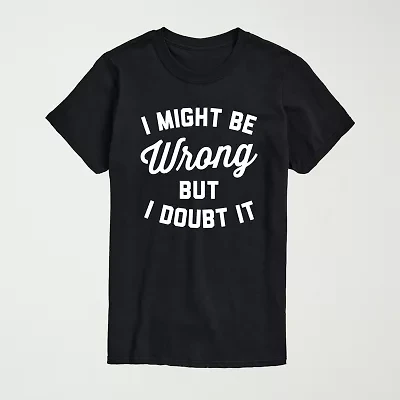 Mens Crew Neck Short Sleeve Regular Fit Big and Tall Graphic T-Shirt