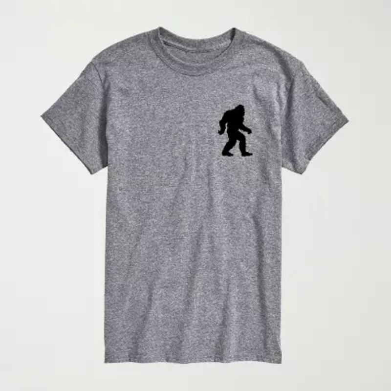Mens Crew Neck Short Sleeve Regular Fit Big and Tall Graphic T-Shirt
