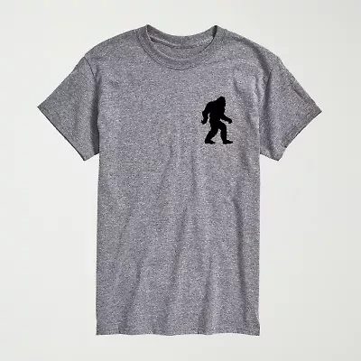 Mens Crew Neck Short Sleeve Regular Fit Big and Tall Graphic T-Shirt