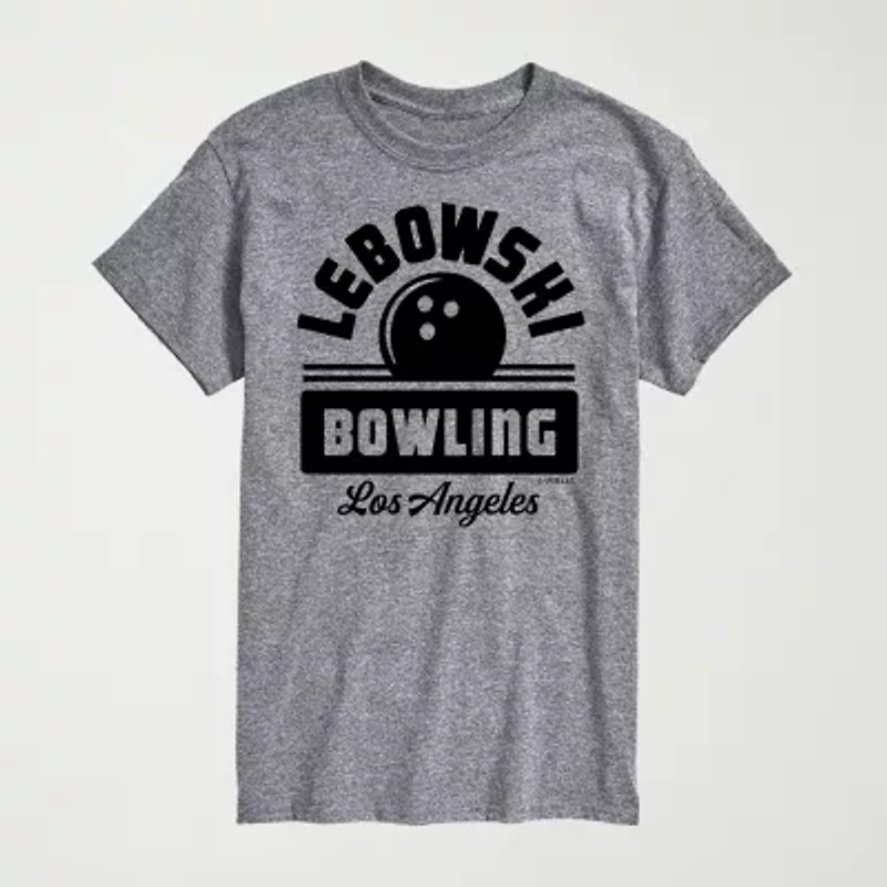 Mens Crew Neck Short Sleeve Regular Fit Big and Tall Graphic T-Shirt