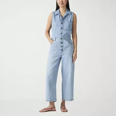 Levi's Womens Sleeveless Jumpsuit