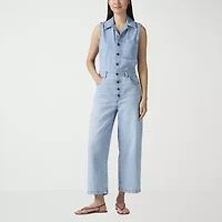 Levi's Womens Sleeveless Jumpsuit