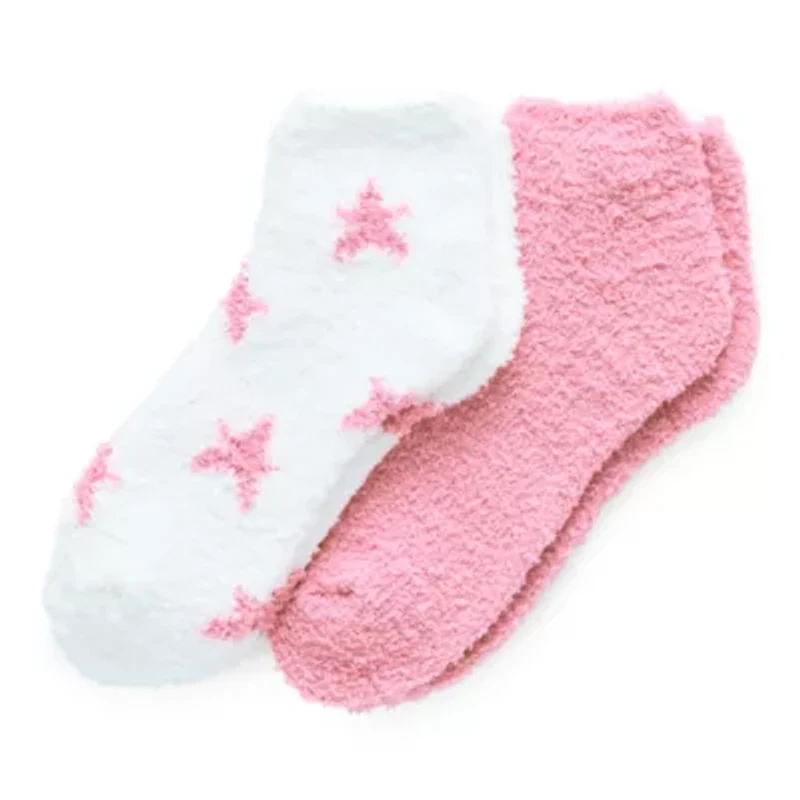 Mixit Cozy Womens 2 Pair Low Cut Socks
