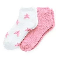 Mixit Cozy Womens 2 Pair Low Cut Socks