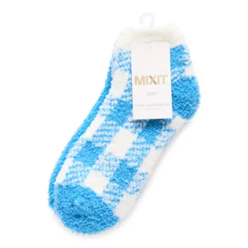 Mixit Cozy Womens 2 Pair Low Cut Socks