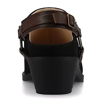 Journee Collection Womens Pointed Closed Toe Mules