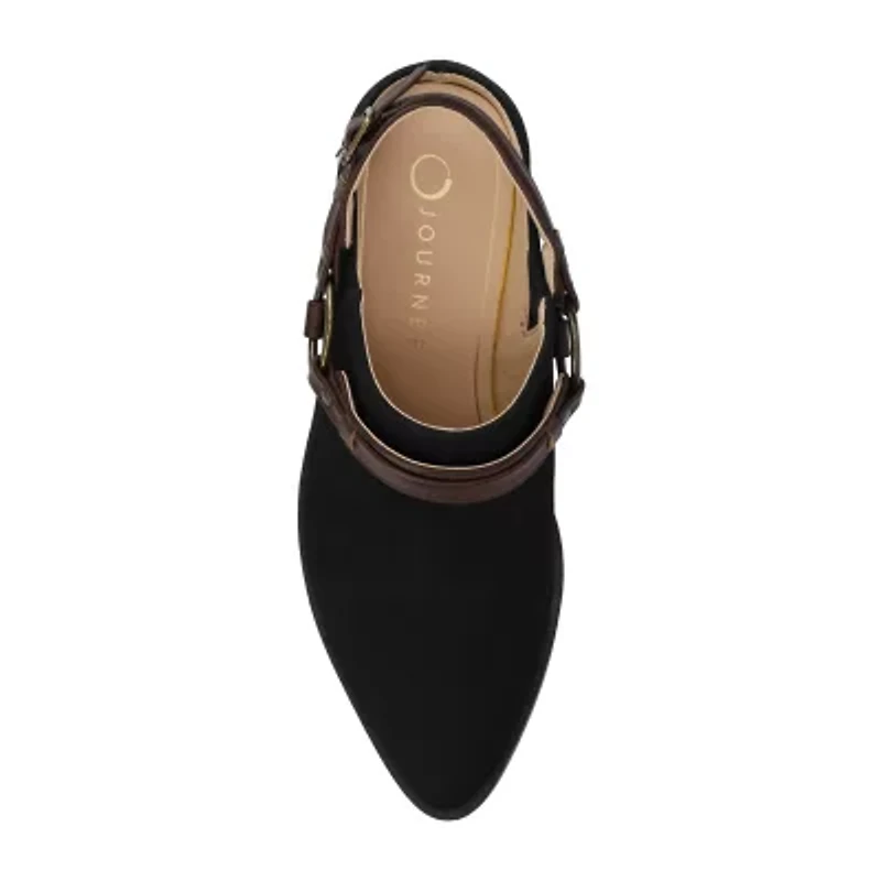 Journee Collection Womens Pointed Closed Toe Mules