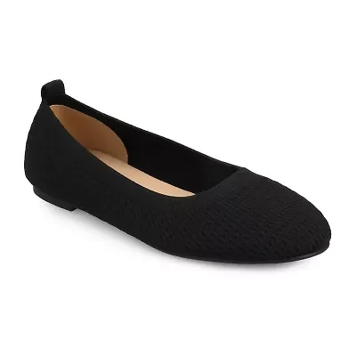 Journee Collection Maryann Womens Round Closed Toe Ballet Flats