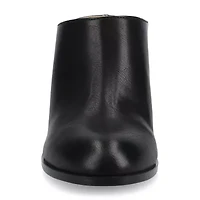 Journee Collection Womens Pointed Closed Toe Stacked Heel Pumps