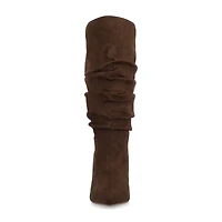 Journee Collection Womens Stiletto Heel Dress Boots