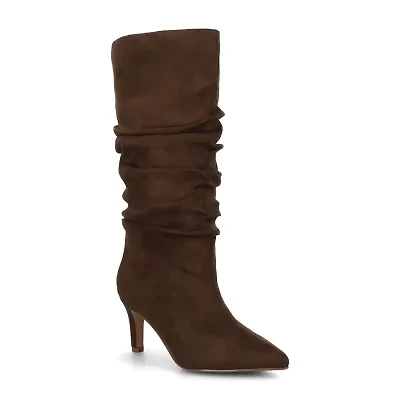 Journee Collection Womens Stiletto Heel Dress Boots