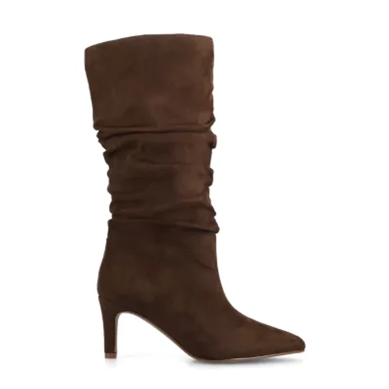 Journee Collection Womens Stiletto Heel Dress Boots