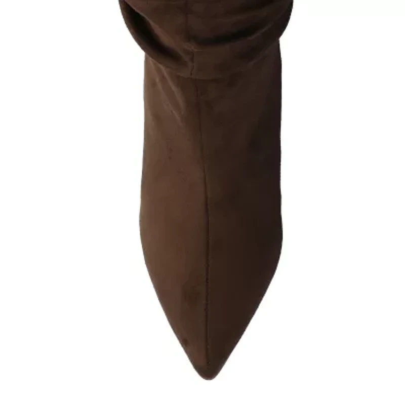 Journee Collection Womens Stiletto Heel Dress Boots