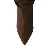 Journee Collection Womens Stiletto Heel Dress Boots