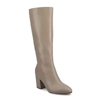 Journee Collection Womens Block Heel Dress Boots