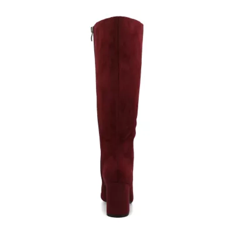 Journee Collection Womens Block Heel Dress Boots