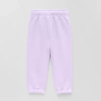 Okie Dokie Baby Girls Cuffed Regular Fit Pull-On Pant