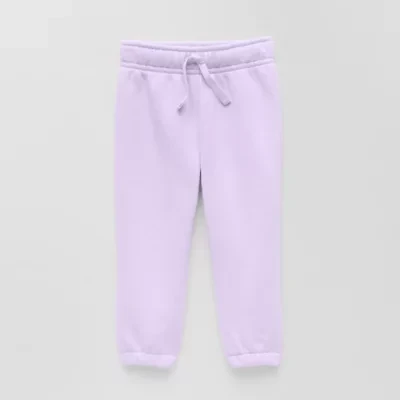 Okie Dokie Baby Girls Cuffed Regular Fit Pull-On Pant