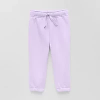 Okie Dokie Baby Girls Cuffed Regular Fit Pull-On Pant