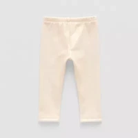 Okie Dokie Shimmer Baby Girls Fleece Skinny Full Length Leggings