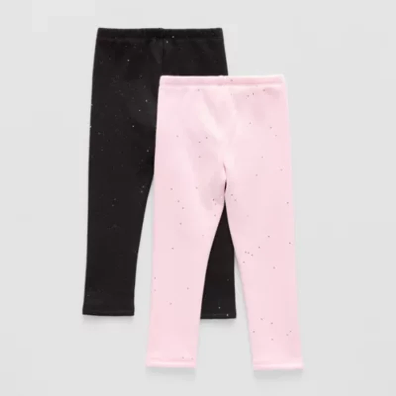 Okie Dokie Girls Fleece Skinny 2-pc. Full Length Leggings