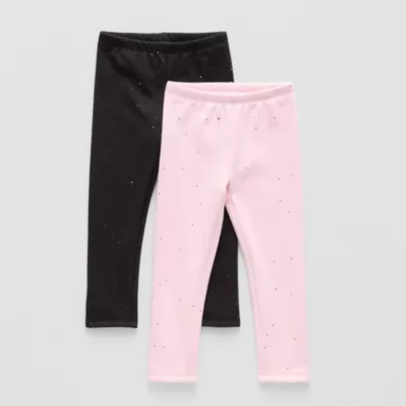 Okie Dokie Girls Fleece Skinny 2-pc. Full Length Leggings