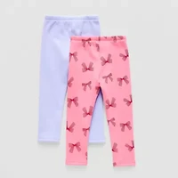 Okie Dokie Girls Knit Skinny 2-pc. Full Length Leggings