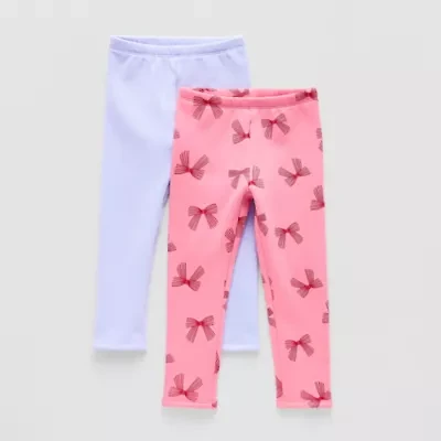 Okie Dokie Girls Knit Skinny 2-pc. Full Length Leggings