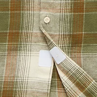 Thereabouts Little & Big Kid Boys Easy-on + Easy-off Long Sleeve Adaptive Regular Fit Flannel Shirt