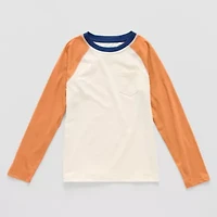 Thereabouts Little & Big Kid Boys Crew Neck Long Sleeve T-Shirt
