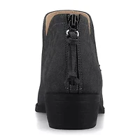 Journee Collection Womens Livvy Block Heel Booties