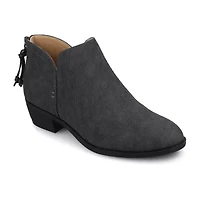 Journee Collection Womens Livvy Block Heel Booties