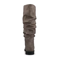 Journee Collection Womens Pennie Block Heel Dress Boots