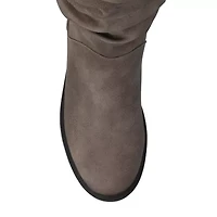 Journee Collection Womens Pennie Block Heel Dress Boots
