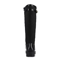 Journee Collection Womens Zemmie-Wc Wide Calf Block Heel Dress Boots