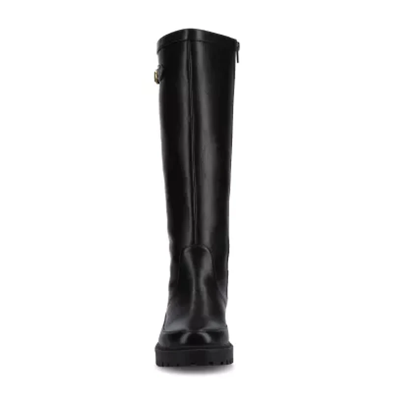 Journee Collection Womens Zemmie-Wc Wide Calf Block Heel Dress Boots