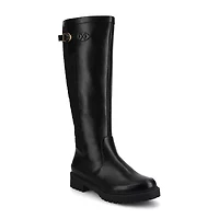 Journee Collection Womens Zemmie-Wc Wide Calf Block Heel Dress Boots