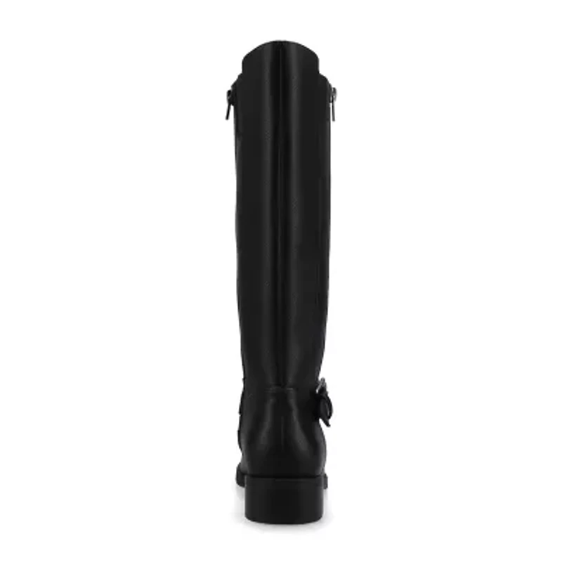 Journee Collection Womens Yasmina Block Heel Dress Boots