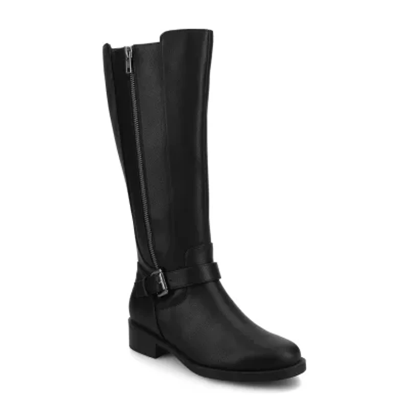 Journee Collection Womens Yasmina Block Heel Dress Boots