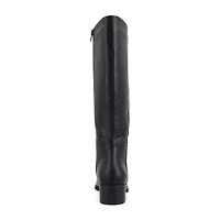 Journee Collection Womens Extra Wide Calf Stacked Heel Dress Boots