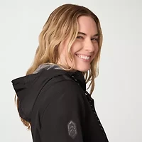 Free Country Womens Hooded Wind Resistant Water Midweight Anorak