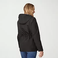Free Country Womens Hooded Wind Resistant Water Midweight Anorak